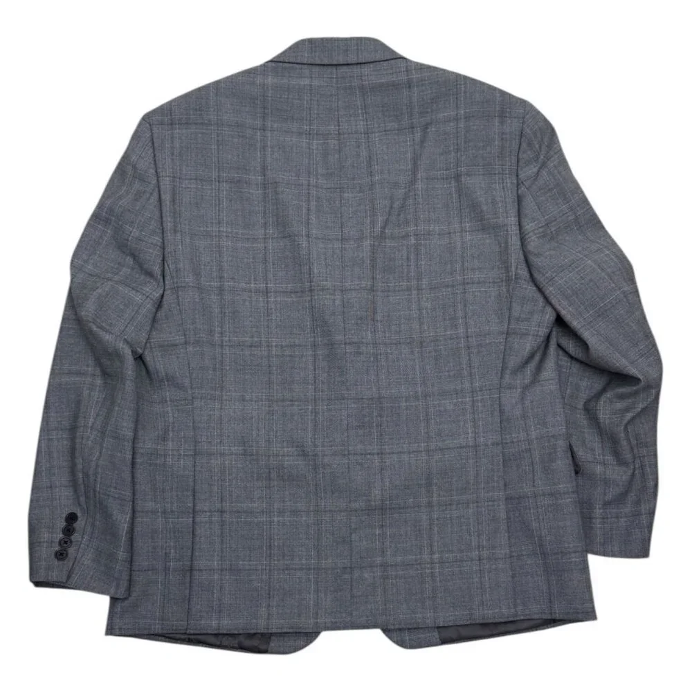 LAUREN RALPH LAUREN Check Pattern Gray Business Casual 2 Piece Blazer Suit 44S - Picture 6 of 10